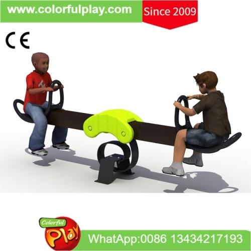 Kids Balance Board for Freestanding Playground Equipment in Outdoor Theme Park Galvanized Steel Play System