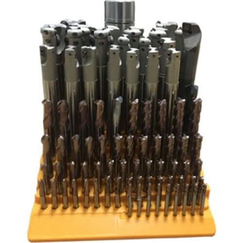 Household Multi-Function Milling Cutter Bit Storage Box Plastic Desktop Drill Bit Portable Tool Box Storage Box