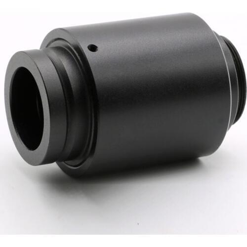C-Mount Microscope Connector Adapter Thread Interface Connect CCD Camera for Zeiss Trinocular Microscopio Magnification 1x