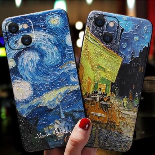 Phone Cases For iPhone 12 Mini 11 Pro Max Case Cover SE 2020 7 8 6 Plus X S XR Coque Cute Leaf Colorful Hard PC Couple Back Capa