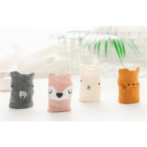 Childrens socks Korean version of the new cotton baby tube socks heel ear childrens socks cotton socks CS003