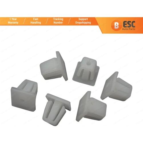 ESC ECF5037 10 Pieces Bumper Retainer Trim Clip 7703074172 for Renault