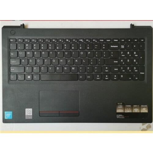 90%New laptop keyboard with touchpad palmrest for lenovo V110 V110-15 ISK IKB AST