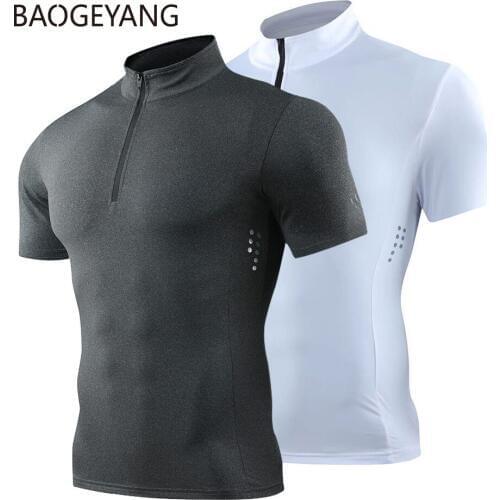 Mens quick-drying running Fitness clothes, fitness compression Fitness clothes, mens quick-drying T-shirt, sportswear