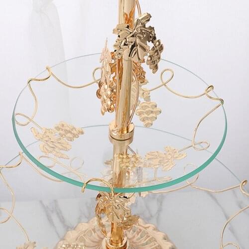 2 Tier Dessert Stand Fruit Bowl Cupcake Stand Cake Stand Tray Fruit Server