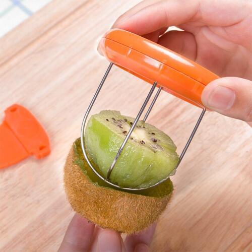 Kiwifruit Peeler Gadget Creative Stainless Steel Kitchen Tools Kiwifruit Peeler Peel Cutter For Kiwifruit Special Peeling Tool