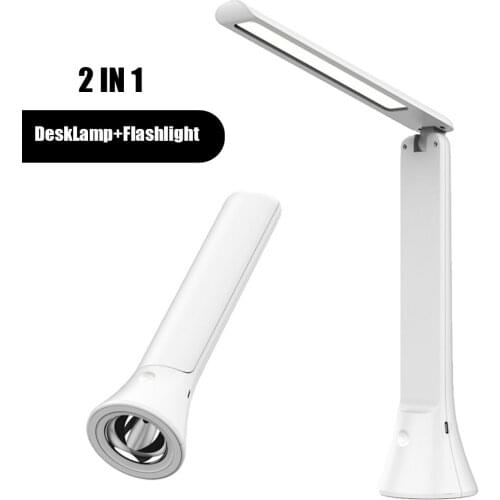 Floding LED Desk Lamp Rechargeable Eye Protection Lamp Reading Bedside Lamp Night Light Type-C Charging 5W Foldable Table Lamp