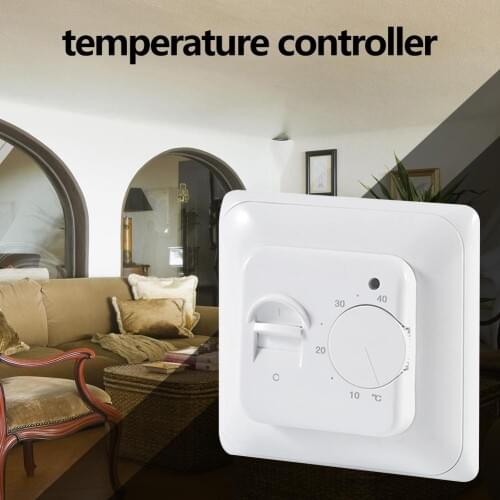Electric Floor Heating Room Thermostat Manual Warm Floor Cable Use Termostat 220V 16A Temperature Controller Instrument (1PC)