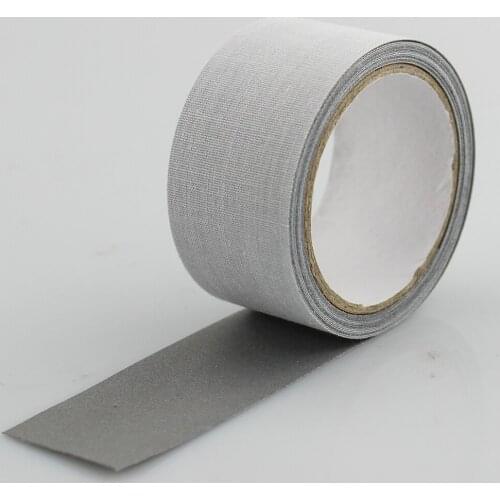 25mm(1") High Visibility Bright Silver Reflective TC Fabric Tape Cloth Sewing on Clothing Cap Bags