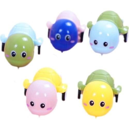 5Pcs Little Turtle Toy Attractive Entertainment Plastic Children Car toy for Kids