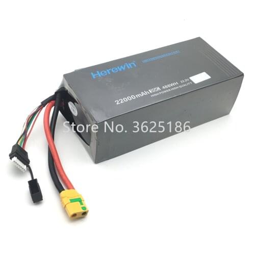 Herewin 22000mah Battery 22.2v 20C shaft battery Agricultural plant protection UAV battery