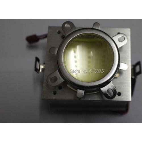 Free Shipping 20-100W LED Aluminium Heat Sink Cooling Fan+60-80degree 44mm Lens + Reflector Bracket