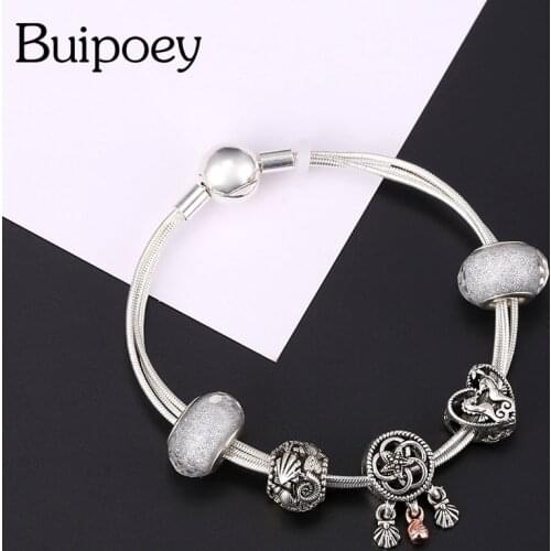 Buipoey Bracelets With Pendants
