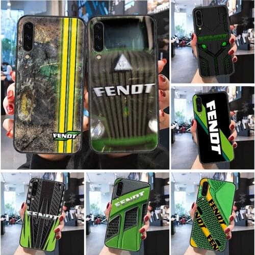 FENDT Tractor Phone case For Samsung Galaxy A 3 5 7 8 10 20 21 30 40 50 51 70 71 E S 2016 2018 4G black luxury prime painting