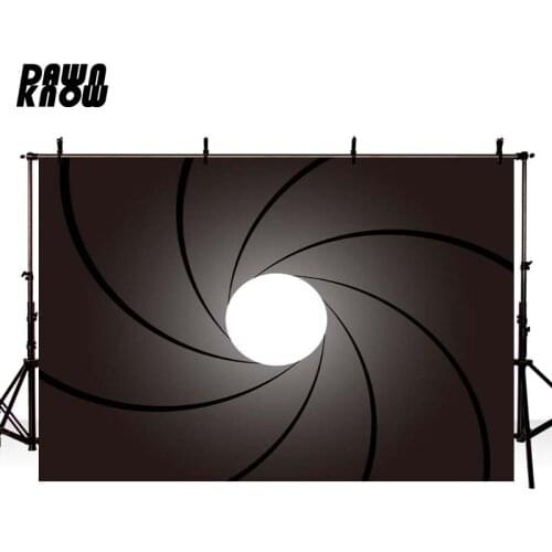 DAWNKNOW Black Pattern Photography Background Backdrop Wedding Photocall Children Stage Live Photo Studio Customize GY450