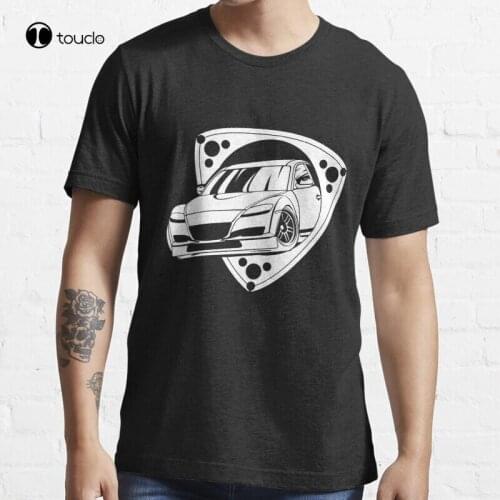 Mazdaa Rx-8 Renesis Rx 7 Type Rz Rb T-Shirt Cotton Tee Shirt