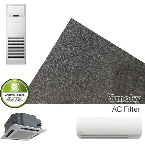 Air Conditioning Hepa filter Home and Office Wall Type Hepa Air Conditioner Filter Titanium Smoky Silver Ion Nano Coating