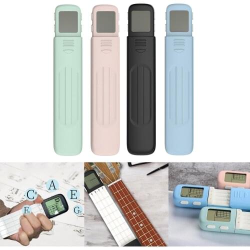 Travel Guitar Pocket Guitar Chord Trainer Tool Pocket Guitar Practice Tool 4 Fret Ukelele Chord Practice Tool for Beginners