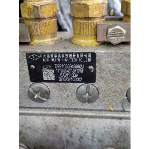 FULE pump ASSY MODEL D921030946962J 1111010-407-JW10WF 6AW1133A BH6AW105002