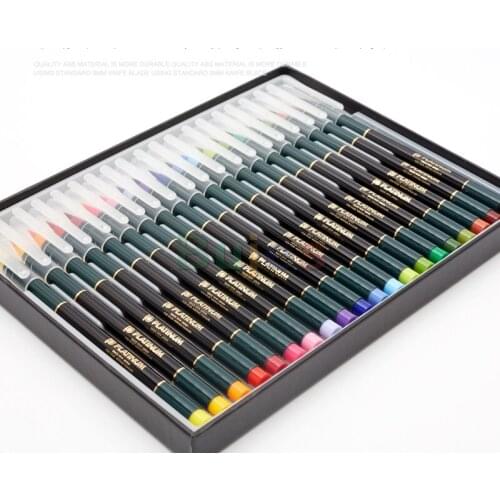 PLATINUM Color soft head pen 20 color suit.Meet the needs of daily graffiti decoration.Toughness is better and more durable