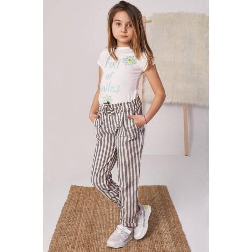 Female Child Striped Pants