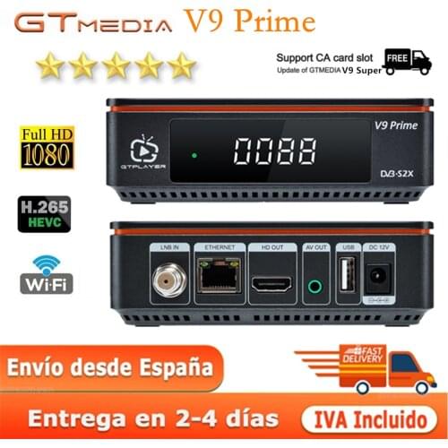 V8X Satellite TV Receiver GTmedia DVB-S/S2/S2X SCART CA Build in WiFi 1080P HD Digital Satellite Decoder V8 Nova V9 Super