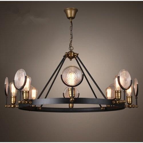 Glass Pendant Lights Loft Industrial Antique Pendant Lamp For Living Room Bar Dinning Room Light Fitting Pendant Lamps