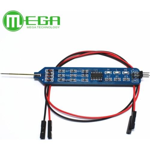 10pcs Logic Tester Pen Level Tester 5V 3.3V Digital Circuit Debugger Convenient and Quick Learning Board Necessary Tools