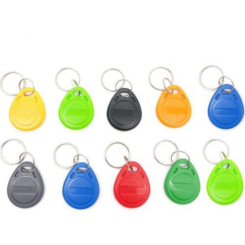10pcs/Lot EM4305 T5577 Rfid Tag Copy Cards Rewritable Writable 125Khz Tag Keyfobs Write Tag For Copy Machine