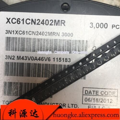 50pcs/lot XC61CN2402MR XC61C Power Management IC Silk Screen M43X SOT23