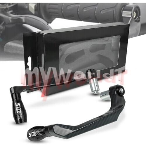 2pcs 7/8" Handlebar Brake Clutch Lever Guard Protector Kit Fit For BMW S1000RR 2009-2018