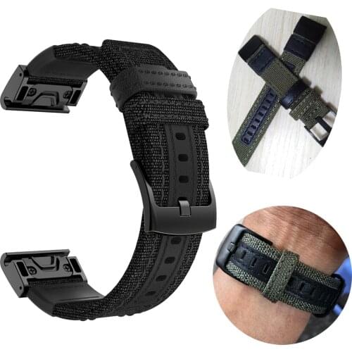 26mm 22mm Watchband for Garmin Fenix 6X 6 5X 5 Plus 3 3 HR Forerunner 935 945 Watch Strap Quick Release Easy fit Wrist Band