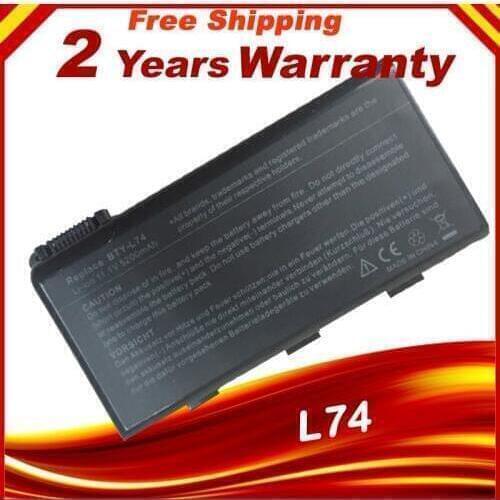 HSW Special cell 00mAh 9 Cells laptop battery For MSI CX620 A6205 CX500 CR630 CX623 CR610 CR700 BTY-L74 BTY-L75 fast shipping