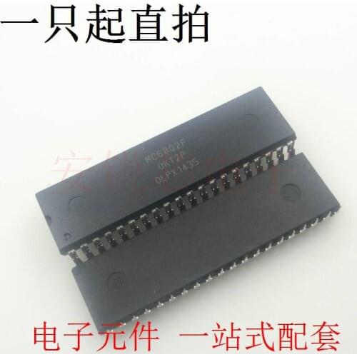 Free shipping 10pcs/lot MC6802P MC6802 DIP40 Best quality