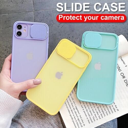 Phone Case on For iPhone 11 Pro Xs Max X Xr 6 7 8 Plus SE Shockproof Silicone Case Camera Lens Protection Soft Bumper Back Cover