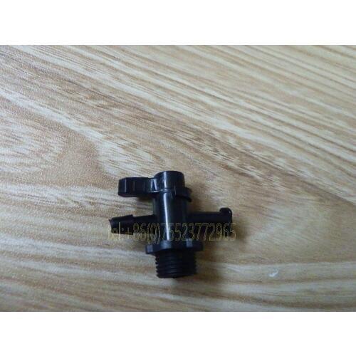 Black 3-way valve printer parts valves