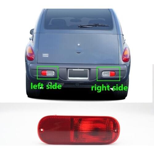 For Jeep Commander for Chrysler PT Cruiser 2002 2003 2004 2005 Auto Rear Bumper Reflector Light Fog Lamp