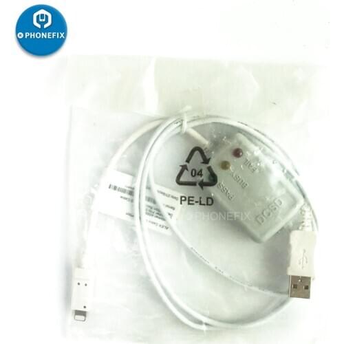 DCSD Alex Cable DCSD USB Cable for iPhone 6S-X Serial Port Engineering Line Enter the purple screen can batch operation SysCfg