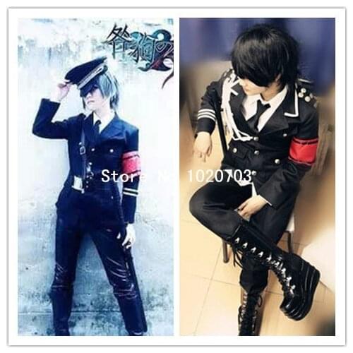 Togainu no Chi Akira Shiki Cosplay Costume