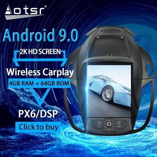 For Ford KUGA Android Radio tape recorder 2013-2017 Car Multimedia Player Stereo PX6 head unit Tesla gps Navi No 2din Autoradio