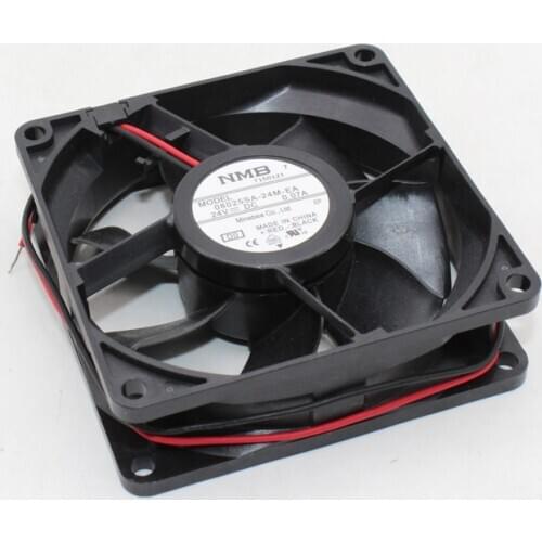 New For NMB Fan 08025SA-24M-EA 24V 8025 8cm 80mm Ultra-Quiet Converter Cooling Fan
