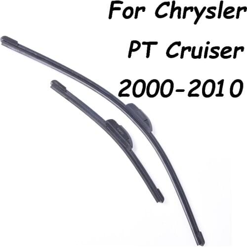 Front Wipers Blades For Chrysler PT Cruiser From 2000 2001 2002 2003 2004 To 2010 Car Windshield Wipers Car Styling