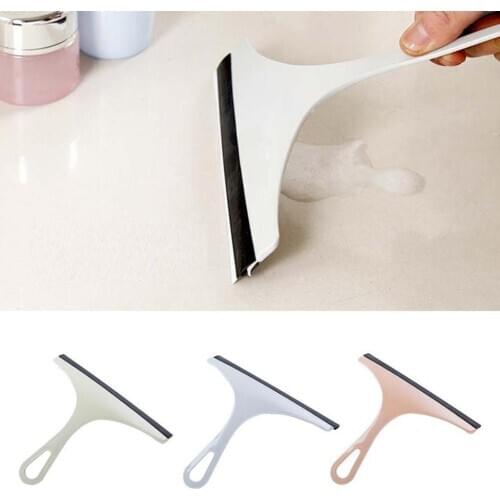 Useful Glass Window Wiper Soap Cleaner Squeegee Mirror Mirror Bathroom Car Blade Blade Brush Shower Home Car O9K4