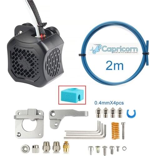 Practical Extruder Nozzle Tube Kit Set for Ender-3 V2 Extruder 3D Printer Upgrade Parts