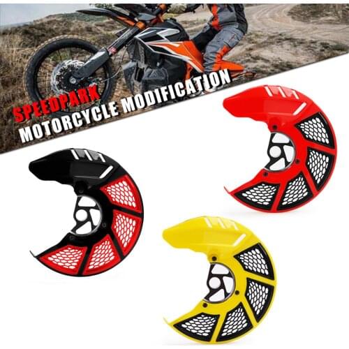 Front Brake Disc Rotor Guard Cover Protector Replacement For HONDA CR125R CR250R