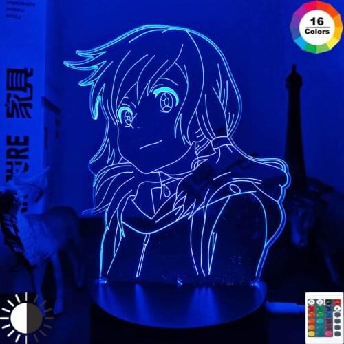 Led Night Light Weathering with You Hina Amano 3d Lamp Anime for Room Decor Nightlight Kids Child Birthday Gift Hina Amano Light
