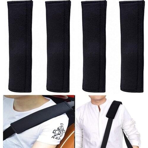 Universal Car Seatbelt Shoulder Strap Pad Soft Headrest Neck Support Pillow Cover Cushion,No Slip,No Rubbing-A Must Have for All