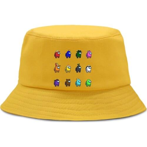 Impostors Have Different Things On Their Heads Bucket Cap Funny Fashion Panama Caps Sun Shade Fishing Hats Foldable Outdoor Cap