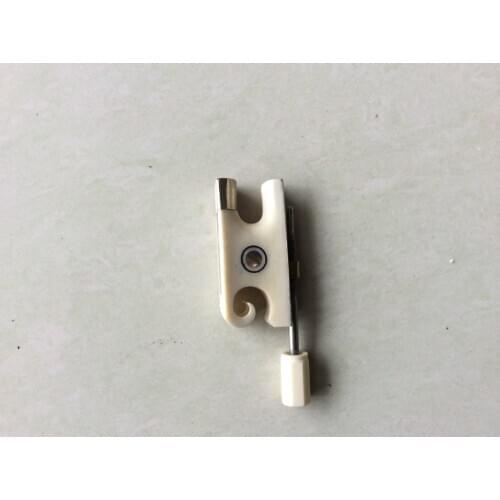 1pc Top grade violin bow frog 4/4 bone copper mounted