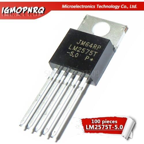 100PCS LM2575T-5.0 TO220 LM2575T-5V TO-220 LM2575-5.0 TO220-5 new and original IC